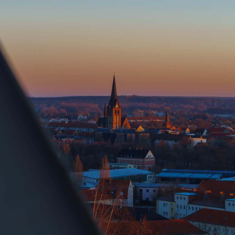 Februar 2019 – Sonnenaufgang in Bitterfeld