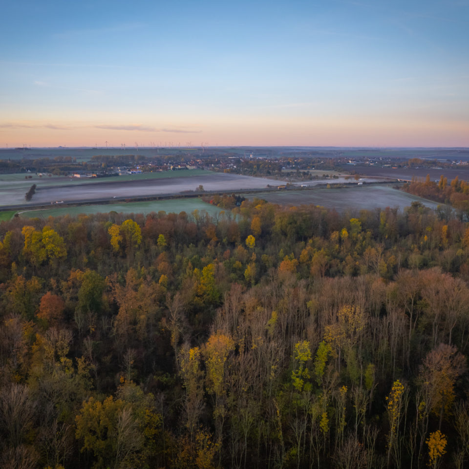 Oktober 2022 – Morgennebel aus der Luft