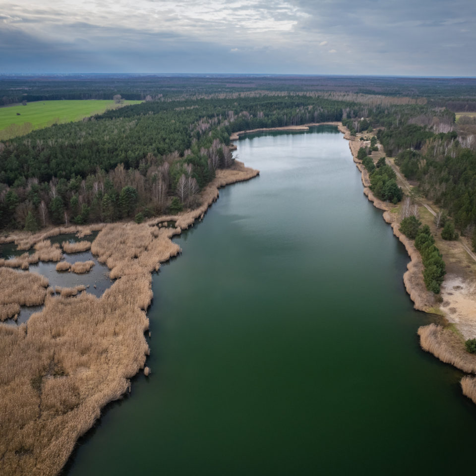März 2023 – Am blauen See (Auge)