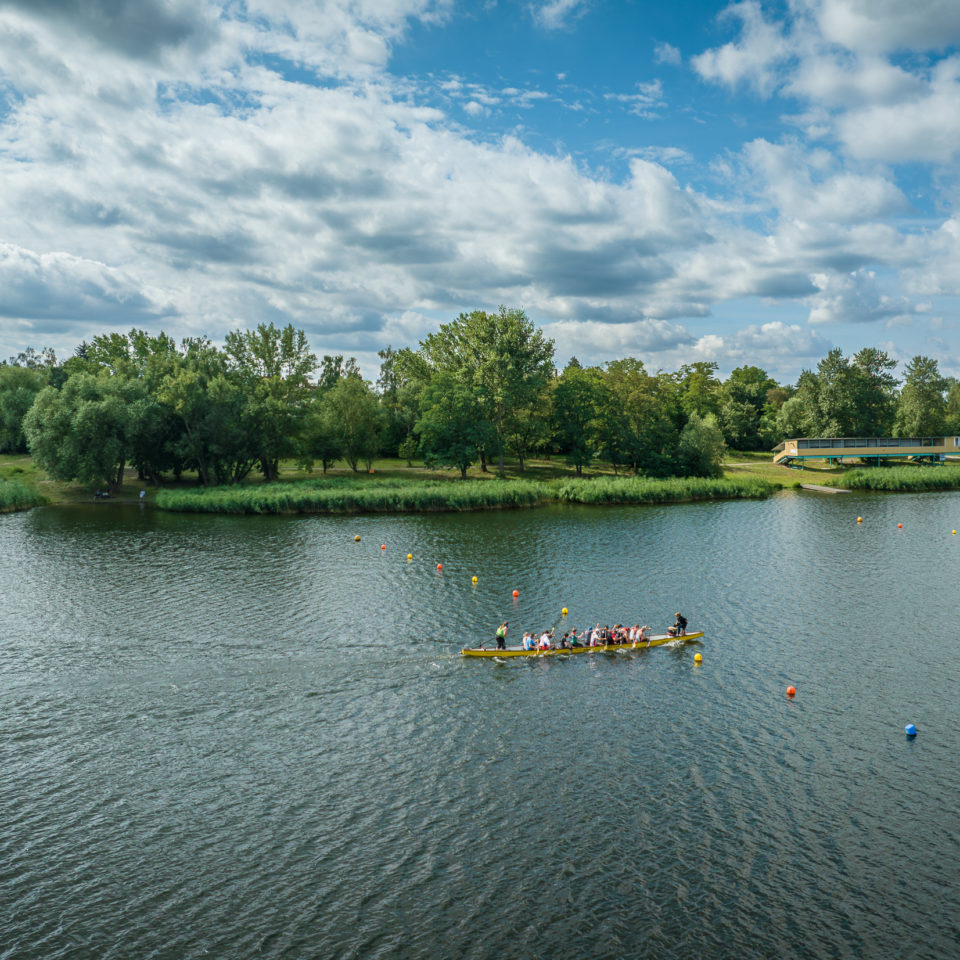 Juli 2023 – Training Drachenboot (Muldestausee)