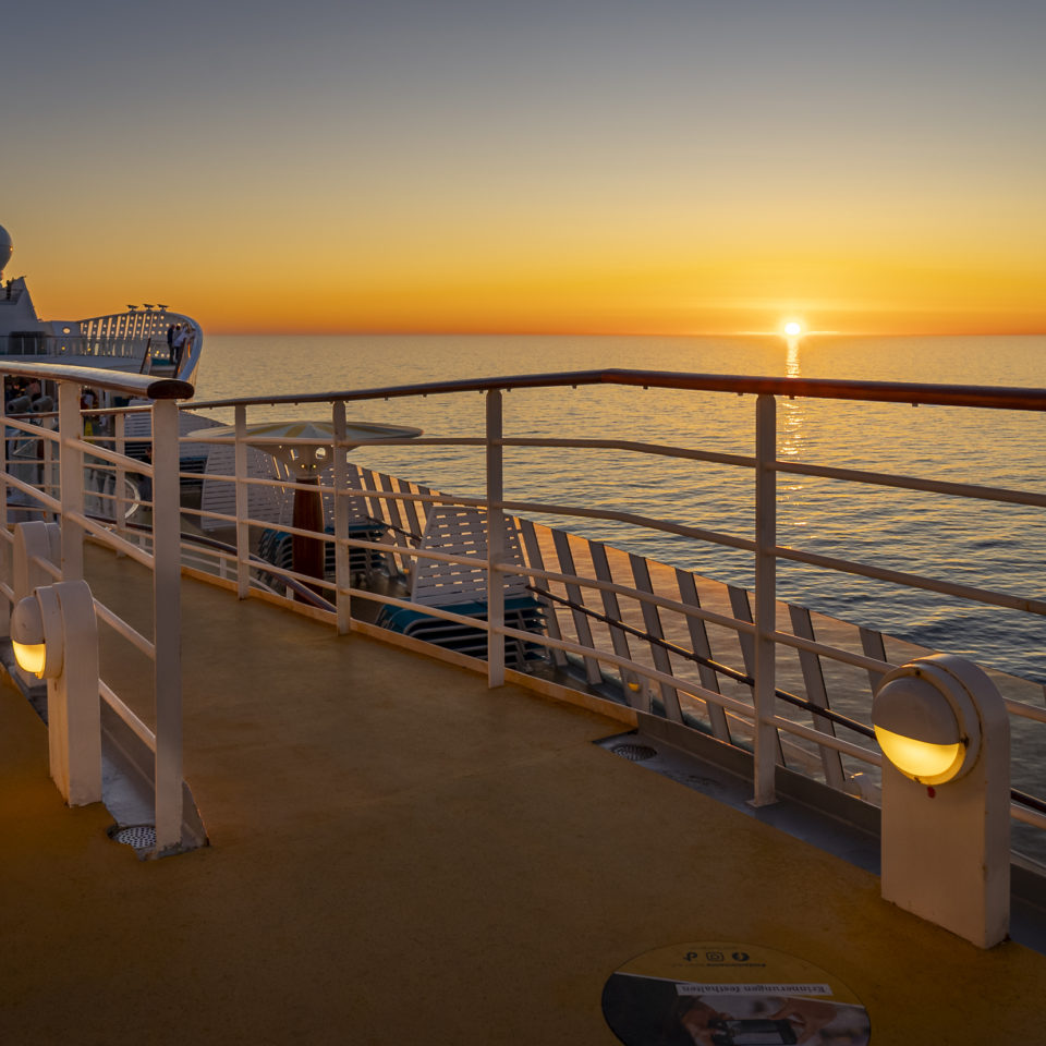 Juli 2025 – Abend an Bord